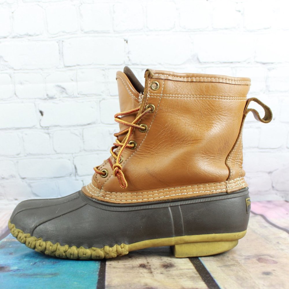 LL Bean Gore-Tex Thinsulate Duck Bean Boot Size 8